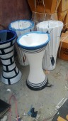 Ceramic Standing Basins For Bathrooms and Living Room 2