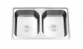 Choice Double Bow-No Tray Anti-Rust Kitchen Sink
