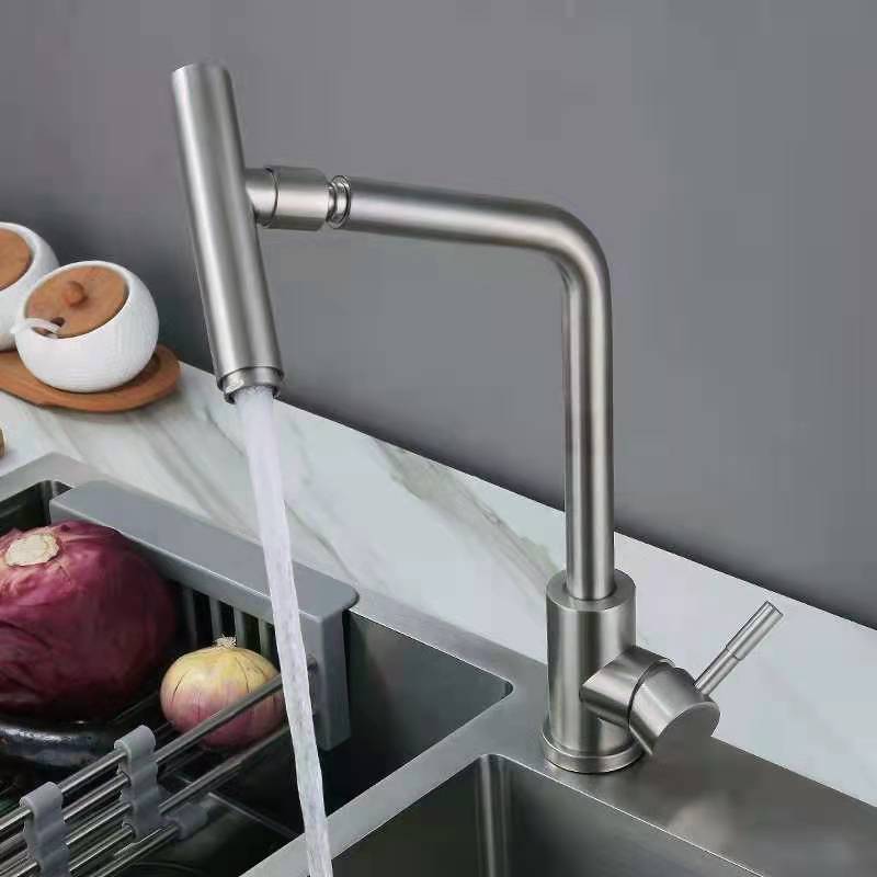 GRIFEMA G4008 Kitchen Sink Taps Mixer 1 Hole, Single Lever 360
