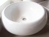 Egg Shaped Ceramic Counter Top Wash Hand Basin
