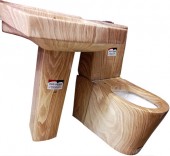 Ecoliving Gold Valencia Miniset Water Closet